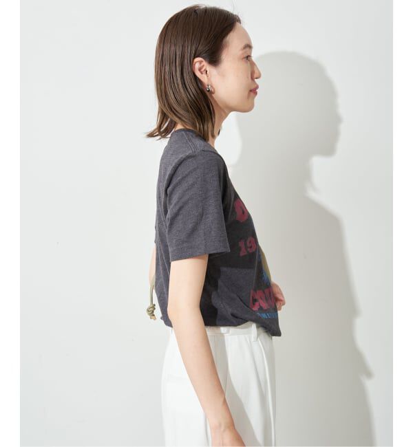 SLOBE IENA「BLUESCENTRIC/ブルースセントリック LOGO TEE」|Tシャツ・カットソー|