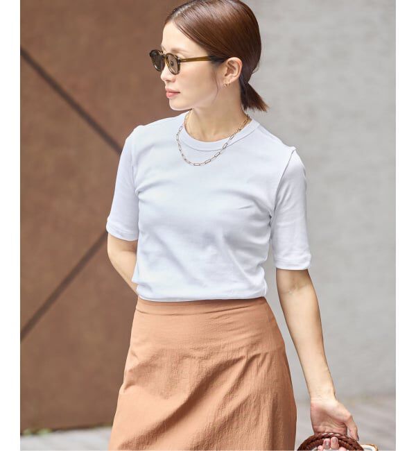 IENA「オーガニックフライスTシャツ」|Tシャツ・カットソー|