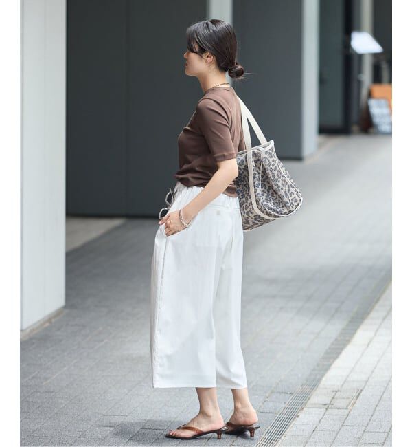 IENA「オーガニックフライスTシャツ」|Tシャツ・カットソー|