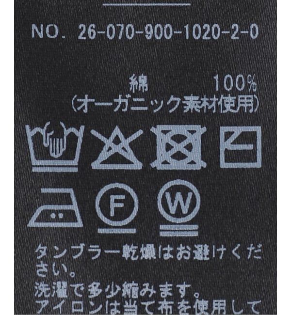 IENA「オーガニックフライスTシャツ」|Tシャツ・カットソー|