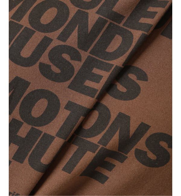 SLOBE IENA「《追加》La Hutte/ラ ユット SLOBE別注 ロゴTシャツ」|Tシャツ・カットソー|