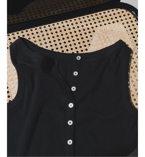 SLOBE IENA「miller/ミラー SLOBE別注 ボートネックタンクトップ」|Tシャツ・カットソー|