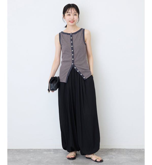 SLOBE IENA「miller/ミラー SLOBE別注 ボートネックタンクトップ」|Tシャツ・カットソー|