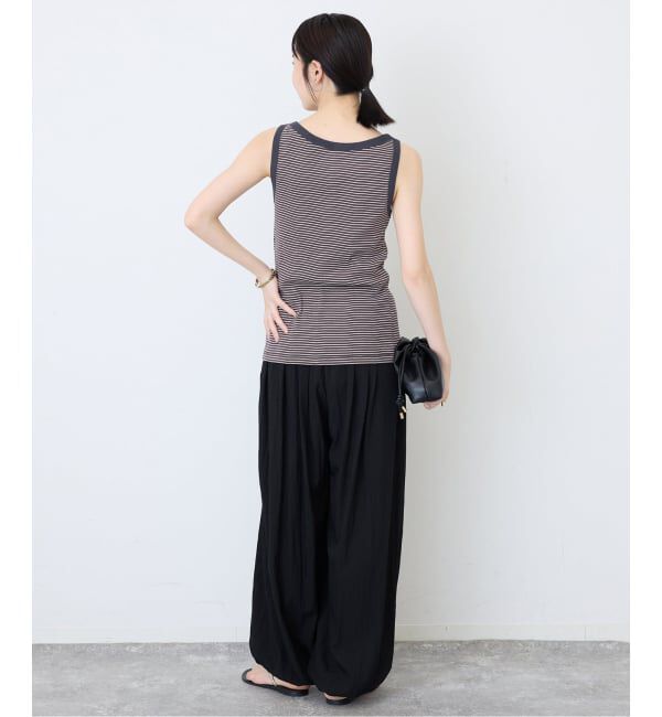 SLOBE IENA「miller/ミラー SLOBE別注 ボートネックタンクトップ」|Tシャツ・カットソー|