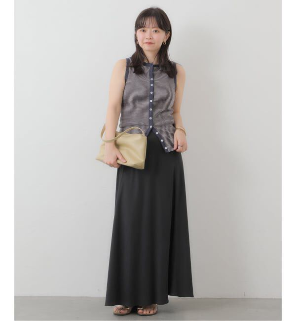 SLOBE IENA「miller/ミラー SLOBE別注 ボートネックタンクトップ」|Tシャツ・カットソー|