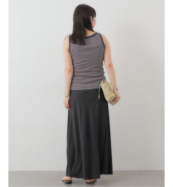 SLOBE IENA「miller/ミラー SLOBE別注 ボートネックタンクトップ」|Tシャツ・カットソー|