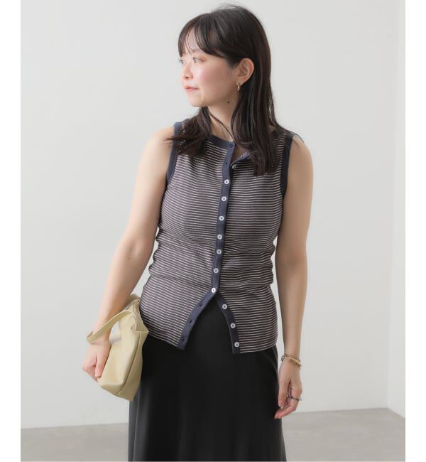 SLOBE IENA「miller/ミラー SLOBE別注 ボートネックタンクトップ」|Tシャツ・カットソー|