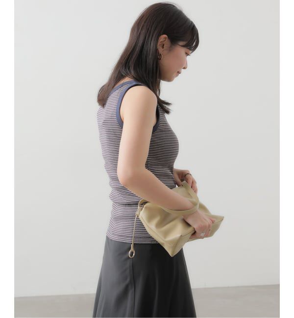 SLOBE IENA「miller/ミラー SLOBE別注 ボートネックタンクトップ」|Tシャツ・カットソー|