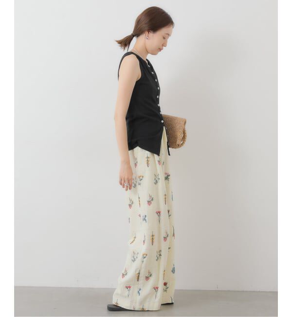 SLOBE IENA「miller/ミラー SLOBE別注 ボートネックタンクトップ」|Tシャツ・カットソー|