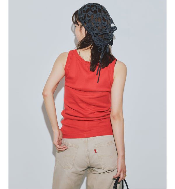 SLOBE IENA「miller/ミラー SLOBE別注 ボートネックタンクトップ」|Tシャツ・カットソー|