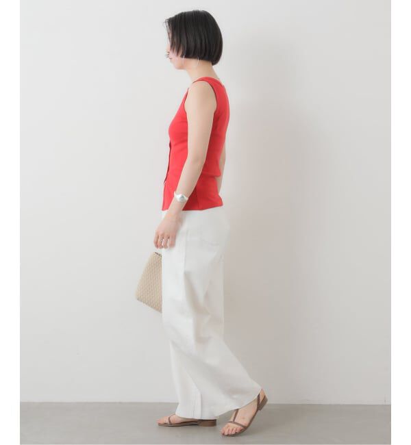 SLOBE IENA「miller/ミラー SLOBE別注 ボートネックタンクトップ」|Tシャツ・カットソー|