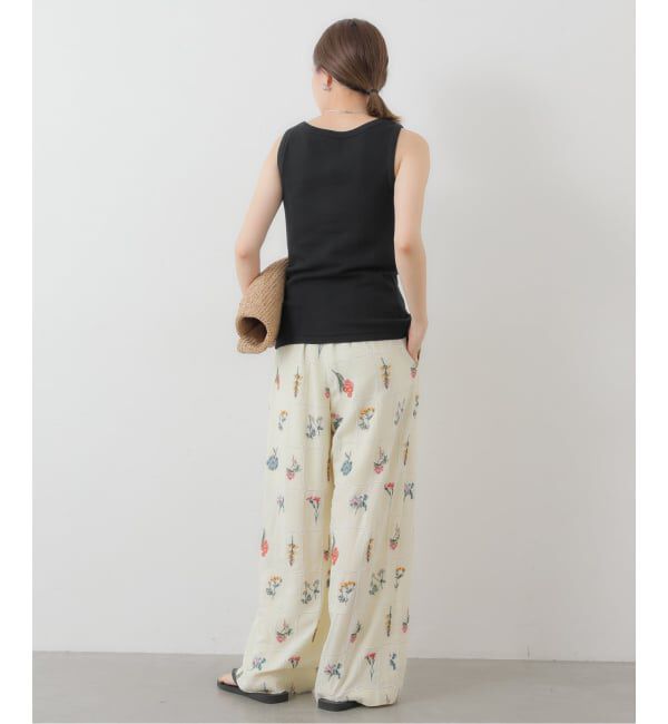SLOBE IENA「miller/ミラー SLOBE別注 ボートネックタンクトップ」|Tシャツ・カットソー|