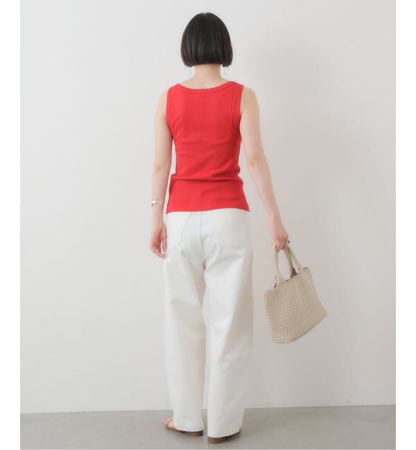 SLOBE IENA「miller/ミラー SLOBE別注 ボートネックタンクトップ」|Tシャツ・カットソー|