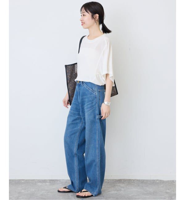 SLOBE IENA「シャイニーコクーンカットソー」|Tシャツ・カットソー|