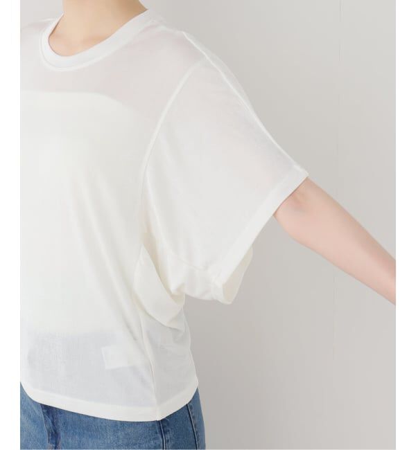 SLOBE IENA「シャイニーコクーンカットソー」|Tシャツ・カットソー|