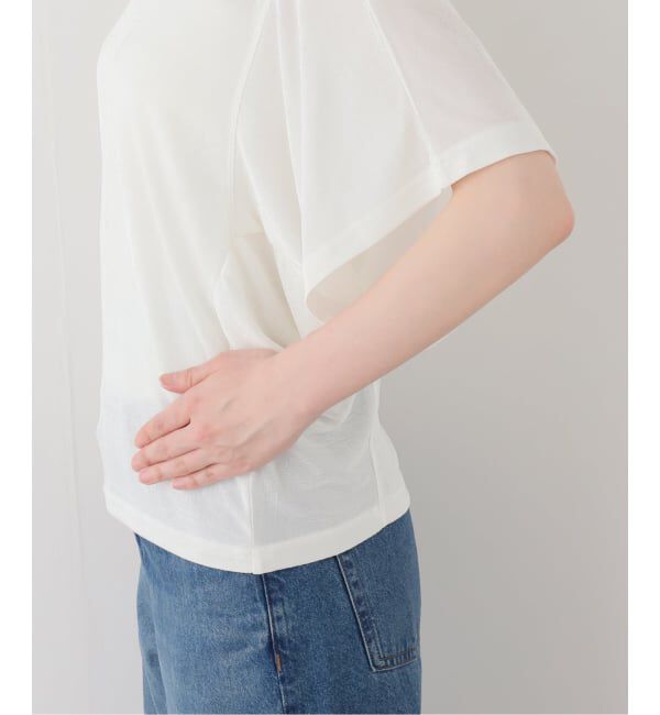 SLOBE IENA「シャイニーコクーンカットソー」|Tシャツ・カットソー|