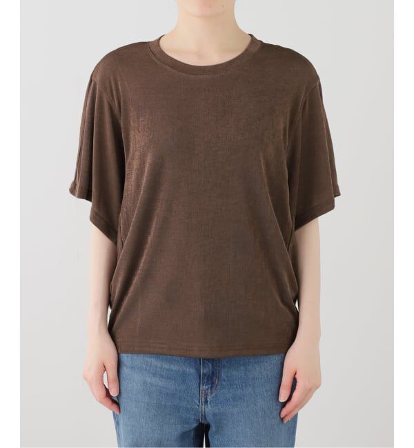 SLOBE IENA「シャイニーコクーンカットソー」|Tシャツ・カットソー|