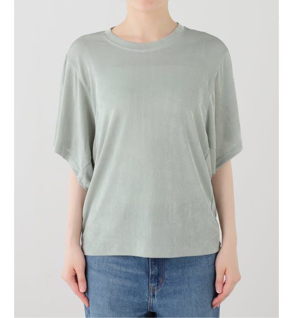 SLOBE IENA「シャイニーコクーンカットソー」|Tシャツ・カットソー|