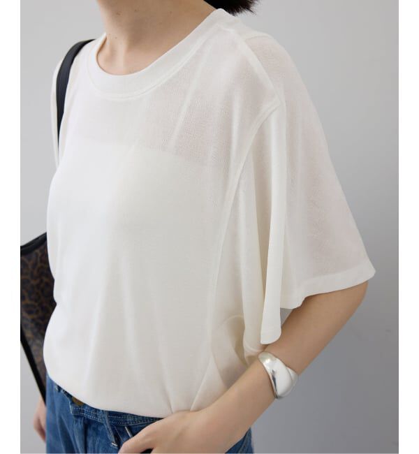 SLOBE IENA「シャイニーコクーンカットソー」|Tシャツ・カットソー|