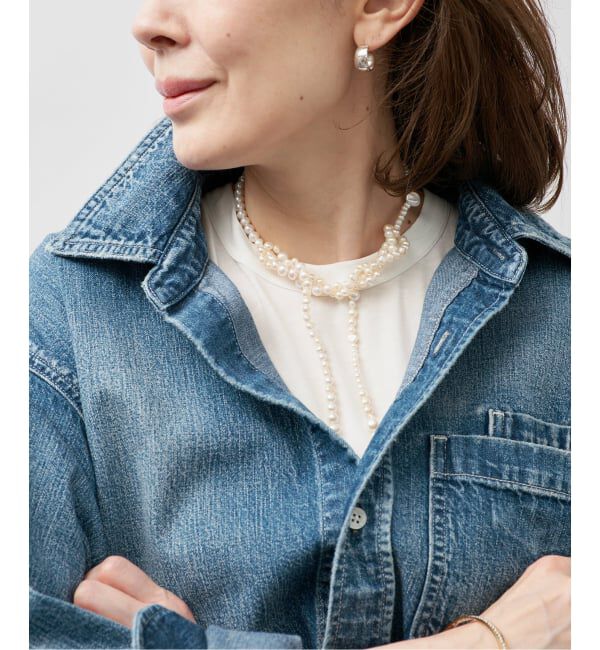 VERMEIL par iena「Junco Paris ジュンコパリ 別注 ラリエットネックレス COL26P-VM10-B」|ネックレス|