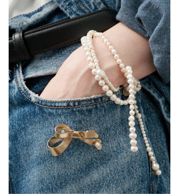 VERMEIL par iena「Junco Paris ジュンコパリ 別注 ラリエットネックレス COL26P-VM10-B」|ネックレス|