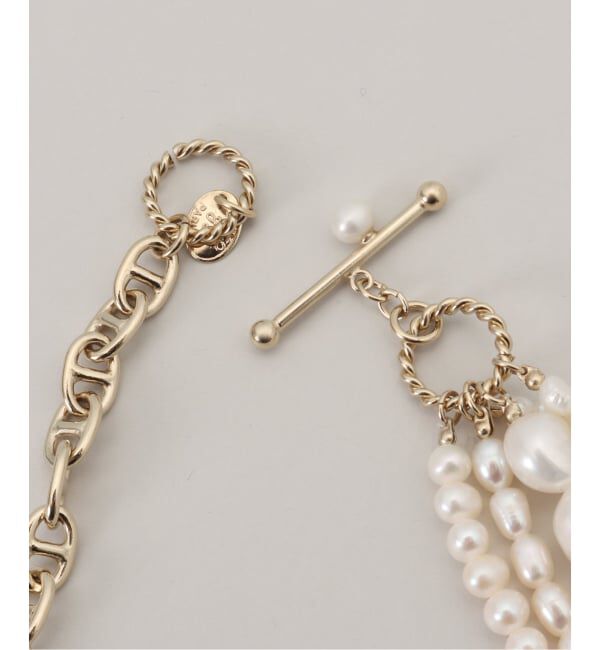 VERMEIL par iena「《追加》Junco Paris ジュンコパリ 別注 5連淡水パールネックレス COL23H-VM002」|ネックレス|