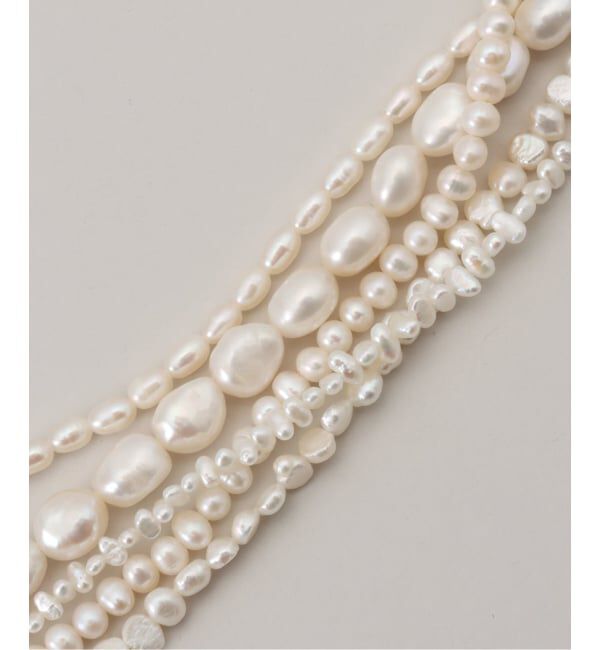 VERMEIL par iena「《追加》Junco Paris ジュンコパリ 別注 5連淡水パールネックレス COL23H-VM002」|ネックレス|