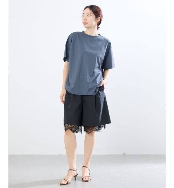 IENA「ボトルネック ラウンドTシャツ」|Tシャツ・カットソー|