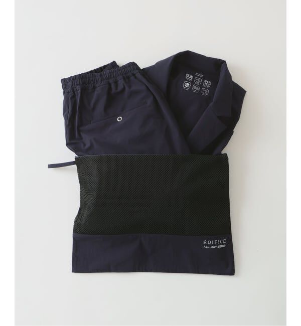 EDIFICE「【EDIFICE ALL-DAY SETUPシリーズ】2点セット ジャケット&パンツ《WEB限定》」|スーツ|