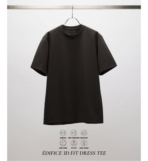 EDIFICE「3D FIT ドレスTシャツ」|Tシャツ・カットソー|グレー