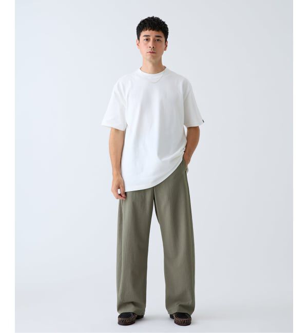 EDIFICE「LOOPWHEELER for LOWERCASE ツリテンジク ビッグTシャツ」|Tシャツ・カットソー|