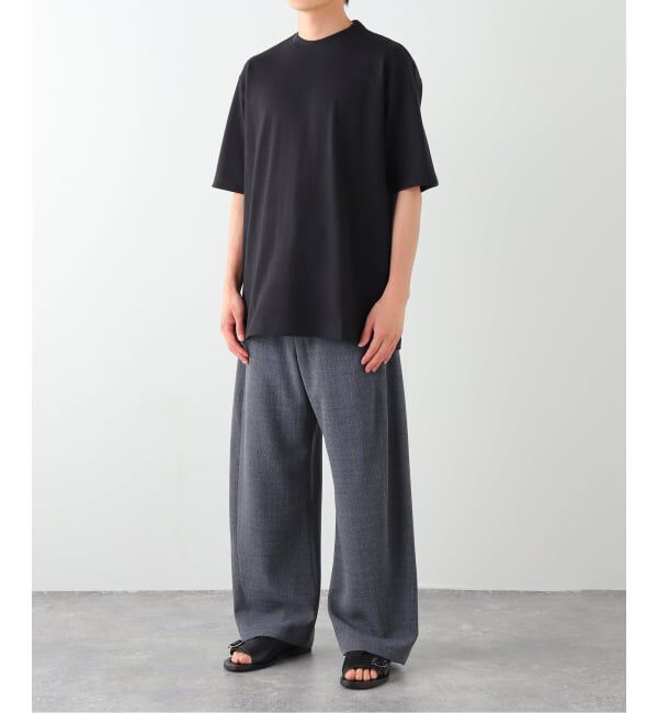 EDIFICE「LOOPWHEELER for LOWERCASE ツリテンジク ビッグTシャツ」|Tシャツ・カットソー|