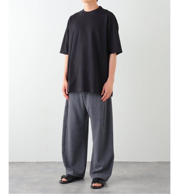 EDIFICE「LOOPWHEELER for LOWERCASE ツリテンジク ビッグTシャツ」|Tシャツ・カットソー|