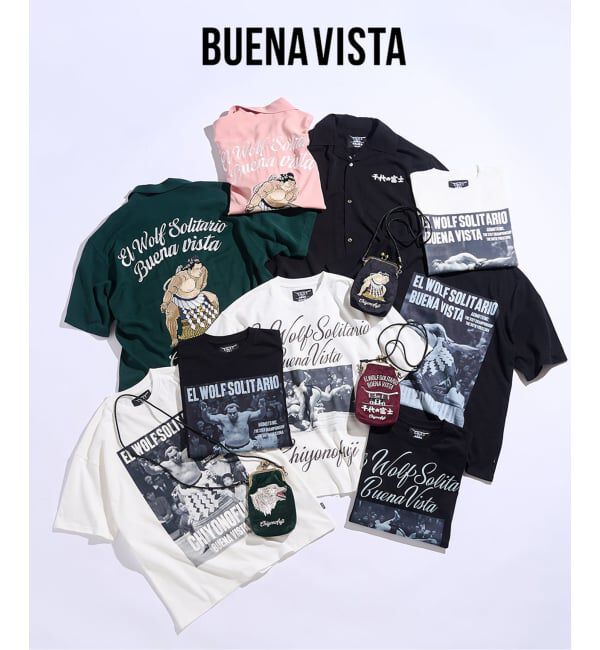 417 EDIFICE「【千代の富士&times;BUENA VISTA】El wolf solitario tee uno」|Tシャツ・カットソー|