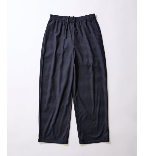EDIFICE「《予約》CARREMAN（キャリーマン）FRENCH FABRIC イージー パンツ」|スラックス|ネイビー