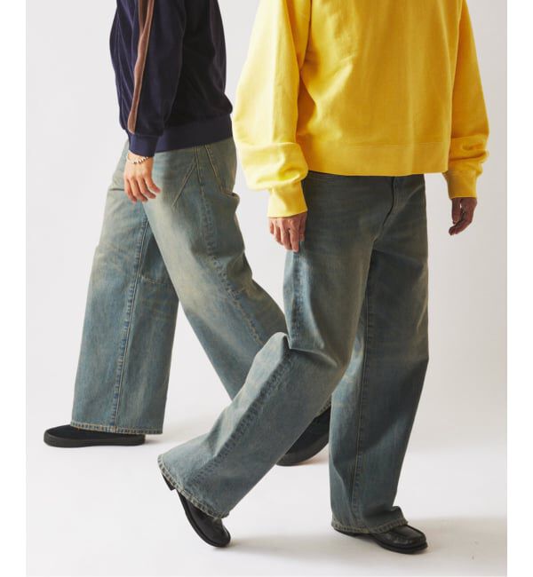 JOURNAL STANDARD relume「スモーキーデニム ワイドパンツ」|デニム|