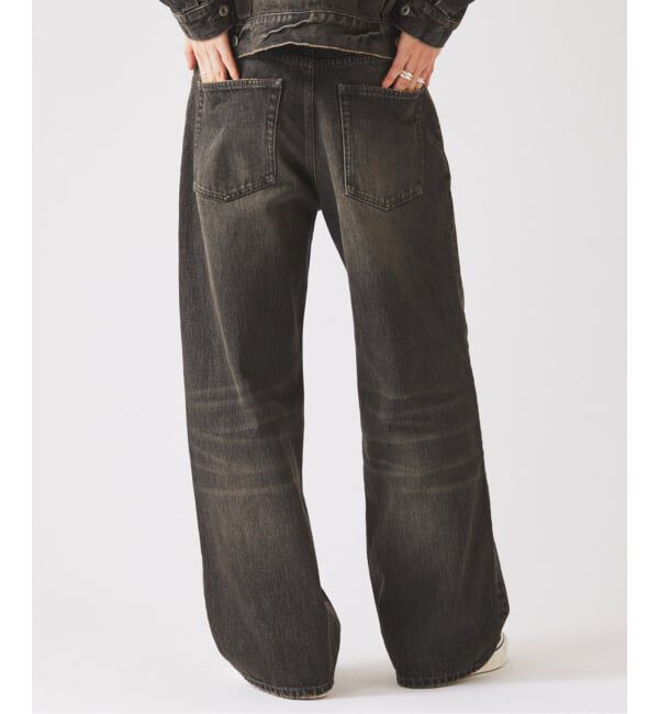 JOURNAL STANDARD relume「スモーキーデニム ワイドパンツ」|デニム|