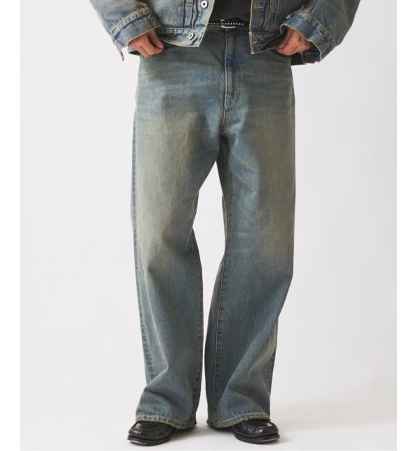 JOURNAL STANDARD relume「スモーキーデニム ワイドパンツ」|デニム|