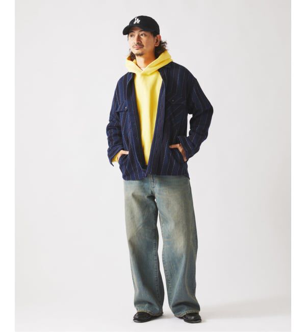 JOURNAL STANDARD relume「スモーキーデニム ワイドパンツ」|デニム|