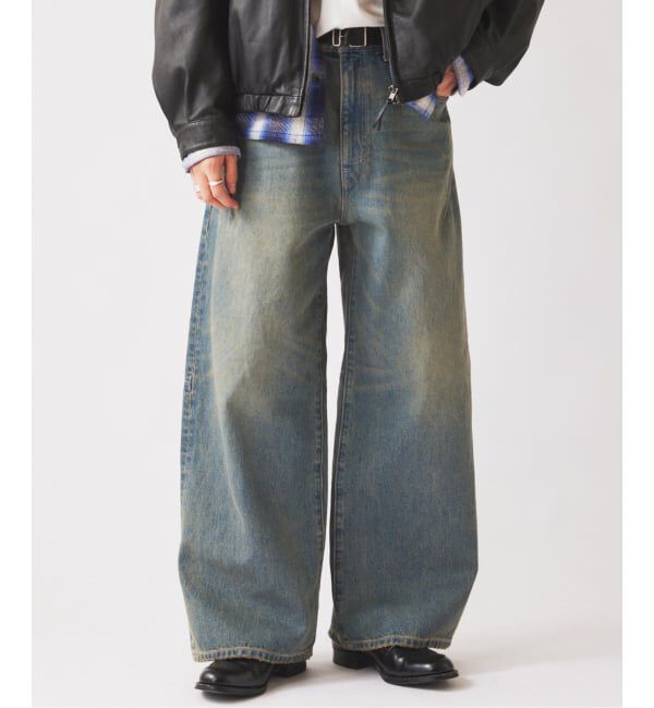 JOURNAL STANDARD relume「スモーキーデニム スーパーワイド エンジニアド パンツ」|デニム|