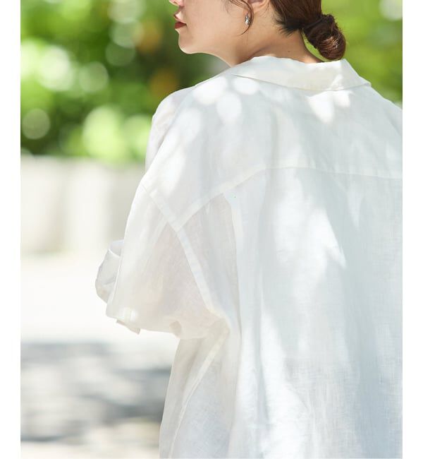 JOURNAL STANDARD「リネンレギュラーロールアップシャツ」|シャツ・ブラウス|