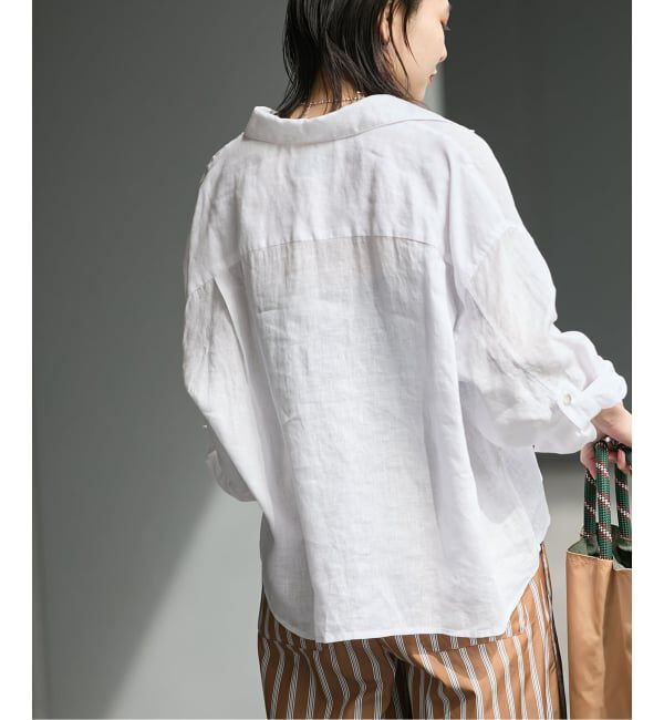 JOURNAL STANDARD「リネンレギュラーロールアップシャツ」|シャツ・ブラウス|
