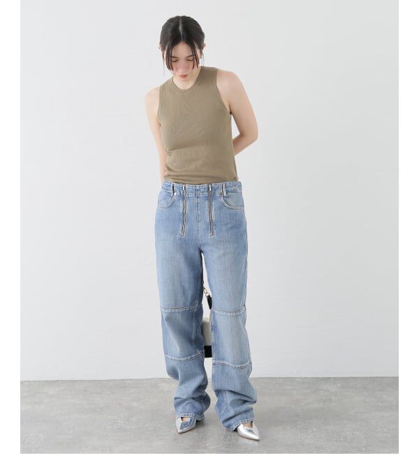 journal standard L'essage「TIBI/ティビ CLASSIC WASH DENIM FISCHER JEAN デニムパンツ S126DW3419」|デニム|