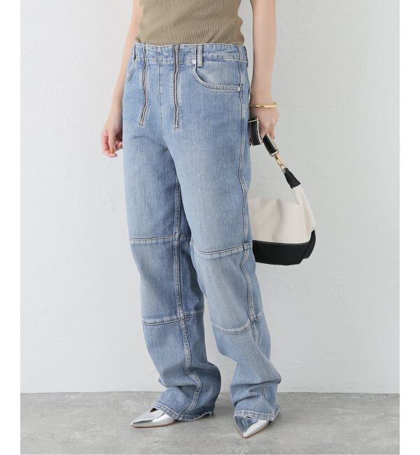 journal standard L'essage「TIBI/ティビ CLASSIC WASH DENIM FISCHER JEAN デニムパンツ S126DW3419」|デニム|