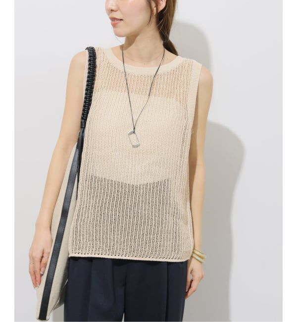 JOURNAL STANDARD relume「2WAYメッシュニットノースリーブ」|ニット・セーター|