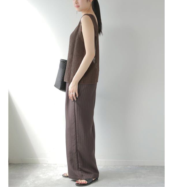 JOURNAL STANDARD relume「2WAYメッシュニットノースリーブ」|ニット・セーター|