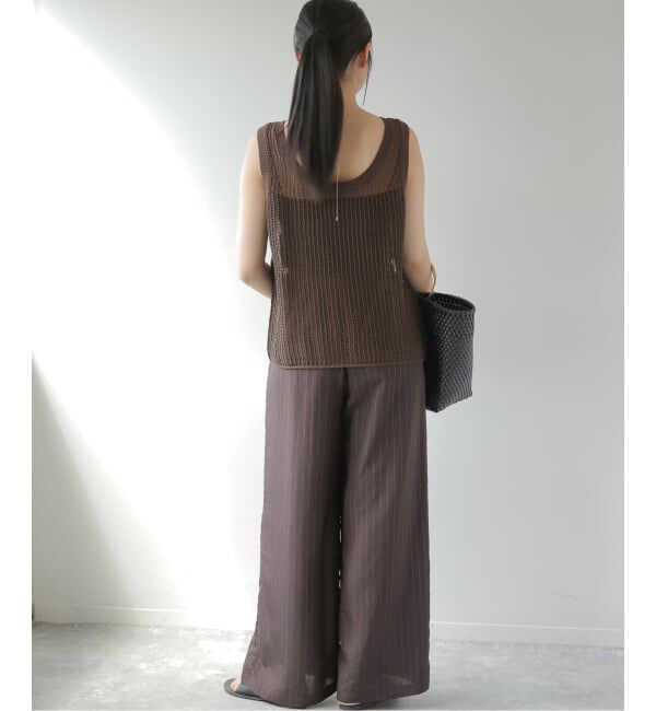 JOURNAL STANDARD relume「2WAYメッシュニットノースリーブ」|ニット・セーター|
