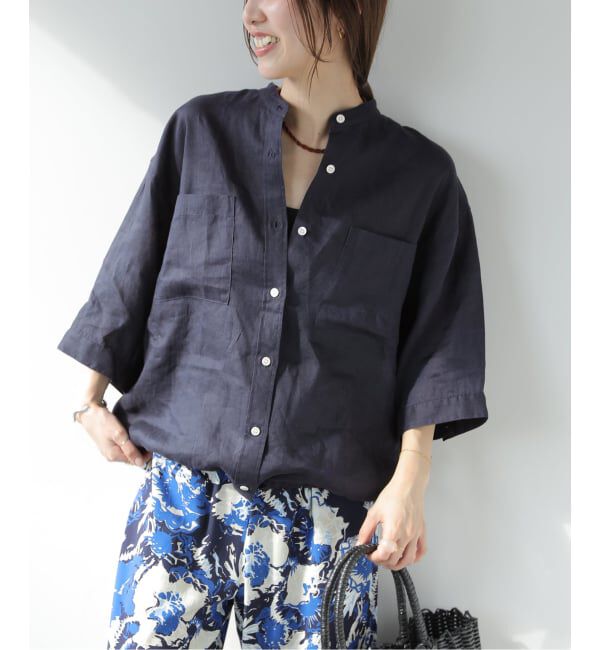 JOURNAL STANDARD relume「カラーリネンドロストシャツ」|シャツ・ブラウス|