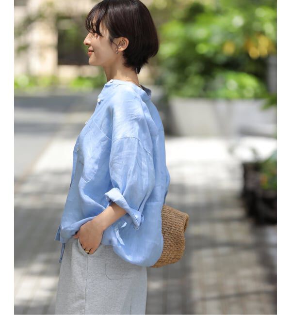JOURNAL STANDARD relume「カラーリネンドロストシャツ」|シャツ・ブラウス|