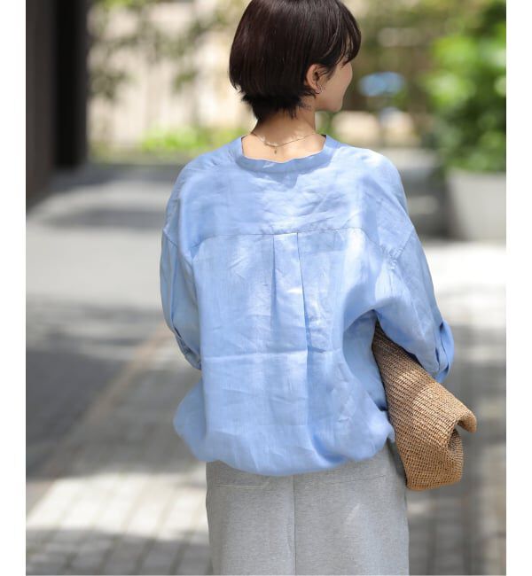 JOURNAL STANDARD relume「カラーリネンドロストシャツ」|シャツ・ブラウス|